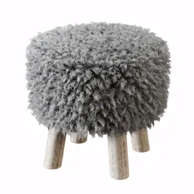 Luxury Gotland sheepskin stool